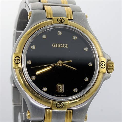 gucci 9040m watch|gucci 3900l black diamond set.